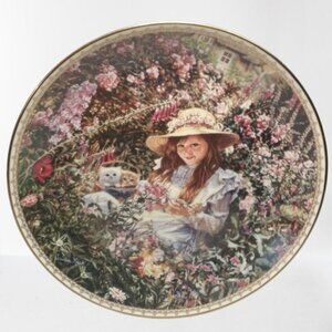 Sandra Kuck Collectors Plate - "Garden of Sunshine" - Sugar and Spice